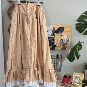 Prairie Style Maxi Skirt